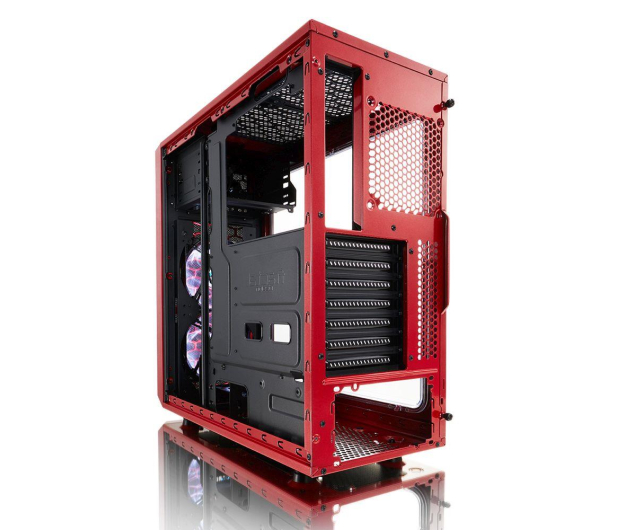 FRACTAL DESIGN Focus G Red Window 2.5'SDD uATX/ATX/ITX FD-CA-FOCUS-RD-W - 387610 - zdjęcie 7